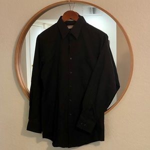 Men’s Medium Dress Shirt Black